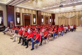 Corporate team building activities in Dubai for company teams