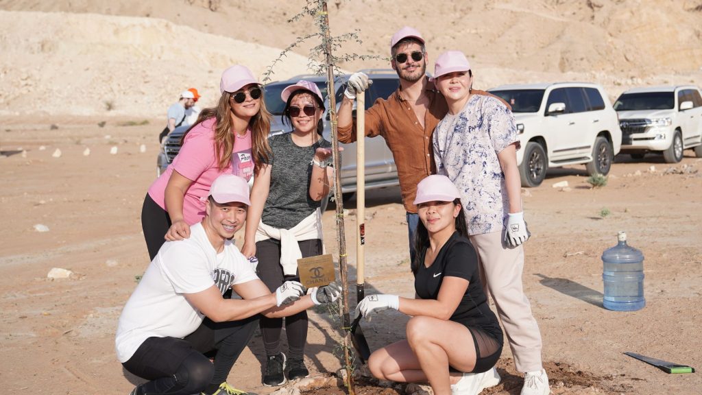 Ghaf Tree Planting in the Desert CSR Activities